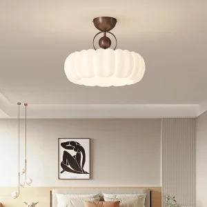 Plafonnier LED moderne design épuré style classique lumière douce chambre salon éclairage intérieur élégance économique