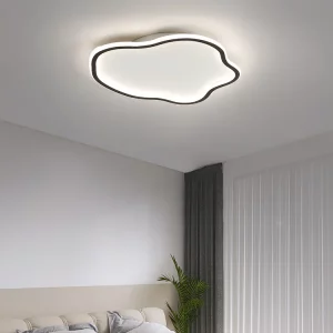 Plafonnier LED design moderne minimaliste nuage lumière douce éclairage intérieur chambre salon bureau décoration élégante économie d’énergie