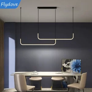 Suspension métal design moderne minimaliste LED éclairage salle à manger bureau lumière uniforme économie d’énergie Suspension métal design moderne minimaliste LED éclairage salle à manger bureau lumière uniforme économie d’énergie