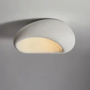 Plafonnier LED style nordique minimaliste Wabi Sabi luminaire design moderne chambre salon éclairage doux abordable Plafonnier LED style nordique minimaliste Wabi Sabi luminaire design moderne chambre salon éclairage doux abordable