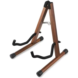 Support guitare en bois naturel design moderne pliable protecteur guitare électrique acoustique basse violoncelle mandoline portable salon studio chambre