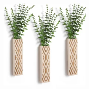 Porte-plantes murale en bois Décoration intérieure naturelle Vase suspendu artificiel Design moderne Élément décoratif salon chambre entrée Décoration éco-friendly Porte-plantes murale en bois Décoration intérieure naturelle Vase suspendu artificiel Design moderne Élément décoratif salon chambre entrée Décoration éco-friendly