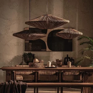 Suspension en rotin style naturel luminaire artistique intérieur chaleureux éclairage design pour salon salle à manger chambre hôtel restaurant bohème rustique scandinave Suspension en rotin style naturel luminaire artistique intérieur chaleureux éclairage design pour salon salle à manger chambre hôtel restaurant bohème rustique scandinave