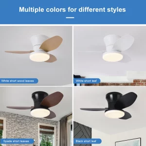 Plafonnier bois LED design nordique moderne chambre salon éclairage ventilateur minimaliste économique élégant Plafonnier bois LED design nordique moderne chambre salon éclairage ventilateur minimaliste économique élégant