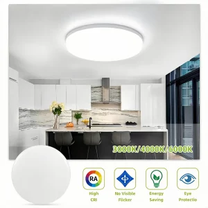 Plafonnier LED moderne minimaliste design épuré lumière blanche chaude/froide éclairage intérieur cuisine salon chambre étude économique haute qualité Plafonnier LED moderne minimaliste design épuré lumière blanche chaude/froide éclairage intérieur cuisine salon chambre étude économique haute qualité