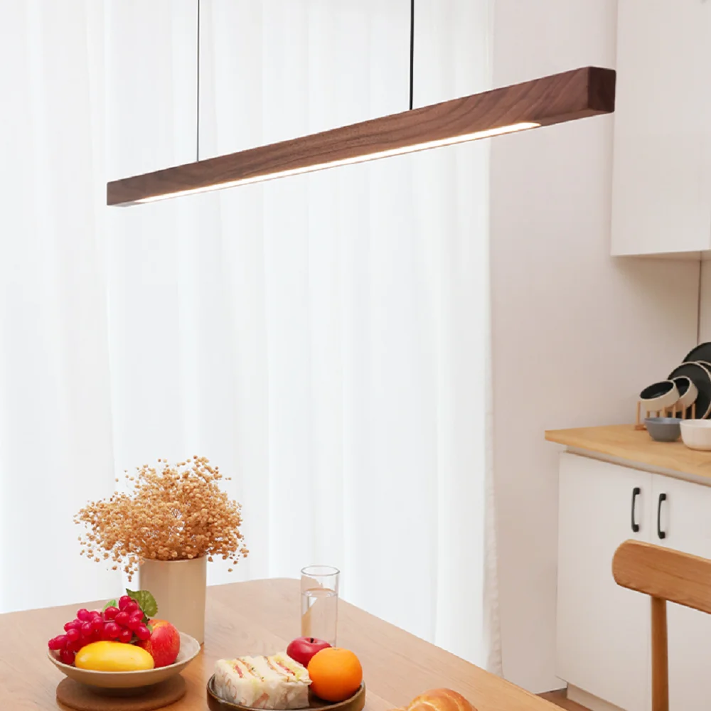 Suspension LED en métal design moderne minimaliste salle à manger cuisine bureau éclairage adaptable chaleureux élégant économie d’énergie