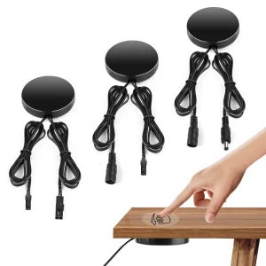 Interrupteur tactile bois LED design moderne minimaliste éclairage intégré bureaux étagères salon chambre cuisine économie d’énergie élégance naturelle Interrupteur tactile bois LED design moderne minimaliste éclairage intégré bureaux étagères salon chambre cuisine économie d’énergie élégance naturelle