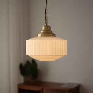Suspension en verre plissé design vintage industriel pour intérieur éclairage créatif luminaire décoratif salle à manger cuisine entrée suspension Suspension en verre plissé design vintage industriel pour intérieur éclairage créatif luminaire décoratif salle à manger cuisine entrée suspension