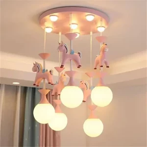 Plafonnier LED design créatif moderne luminaire décoratif intérieur chambre enfant salon chambre à coucher éclairage créatif lumière rose