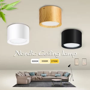 Plafonnier LED bois naturel design scandinave nordique moderne chambre salon éclairage chaleureux économique élégant Plafonnier LED bois naturel design scandinave nordique moderne chambre salon éclairage chaleureux économique élégant