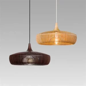 Suspension bois LED design nordique épuré luminaire moderne ambiance chaleureuse salon salle à manger éclairage économique élégant Suspension bois LED design nordique épuré luminaire moderne ambiance chaleureuse salon salle à manger éclairage économique élégant