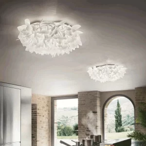 Plafonnier LED PVC blanc design moderne organique lumière douce éclairage salon chambre cuisine suspendu élégant économique Plafonnier LED PVC blanc design moderne organique lumière douce éclairage salon chambre cuisine suspendu élégant économique