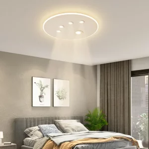 Plafonnier LED métal acrylique design moderne minimaliste lumière nordique chambre salon éclairage intérieur économique élégant Plafonnier LED métal acrylique design moderne minimaliste lumière nordique chambre salon éclairage intérieur économique élégant