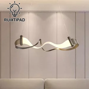 Suspension luminaire métal design moderne minimaliste éclairage intérieur élégant économique LED lumière chaleureuse salon salle à manger Suspension luminaire métal design moderne minimaliste éclairage intérieur élégant économique LED lumière chaleureuse salon salle à manger