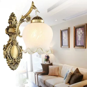 Applique Murale Rétro Vintage Style Européen Luminaire Design Classique Chambre Salon Éclairage Chaleureux Élégant Applique Murale Rétro Vintage Style Européen Luminaire Design Classique Chambre Salon Éclairage Chaleureux Élégant