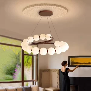 Plafonnier LED bois naturel design scandinave nordique moderne chambre salon éclairage chaleureux économique élégant Plafonnier LED bois naturel design scandinave nordique moderne chambre salon éclairage chaleureux économique élégant