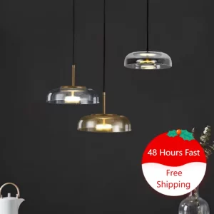 Plafonnier LED suspendu verre métal design moderne éclairage intérieur luminaire décoratif salon salle à manger cuisine hôtel restaurant économique élégant Plafonnier LED suspendu verre métal design moderne éclairage intérieur luminaire décoratif salon salle à manger cuisine hôtel restaurant économique élégant