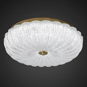 Plafonnier verre texturé cuivre doré design moderne glamour chambre salon entrée éclairage doux lumière uniforme élégance naturelle Plafonnier verre texturé cuivre doré design moderne glamour chambre salon entrée éclairage doux lumière uniforme élégance naturelle