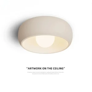 Plafonnier LED moderne design minimaliste style scandinave lumière douce éclairage intérieur salon chambre bureau salle à manger