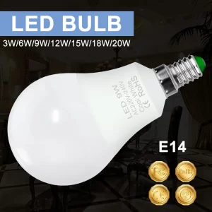 Ampoule LED E14 220V lumière blanche 3W-20W design moderne certification CE Ro HS PSE éclairage intérieur Ampoule LED E14 220V lumière blanche 3W-20W design moderne certification CE Ro HS PSE éclairage intérieur