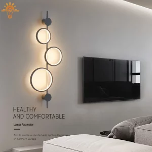 Applique murale LED design moderne minimaliste lumière chaleureuse éclairage salon chambre salle à manger Applique murale LED design moderne minimaliste lumière chaleureuse éclairage salon chambre salle à manger