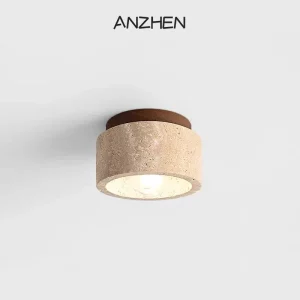 Plafonnier LED pierre naturelle design moderne minimaliste salon entrée éclairage chaleureux élégant certification CE Plafonnier LED pierre naturelle design moderne minimaliste salon entrée éclairage chaleureux élégant certification CE