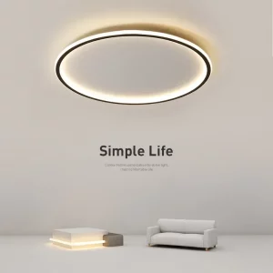 Plafonnier bois LED design nordique scandinave moderne éclairage chaleureux chambre salon bureau économie d’énergie élégant Plafonnier bois LED design nordique scandinave moderne éclairage chaleureux chambre salon bureau économie d’énergie élégant