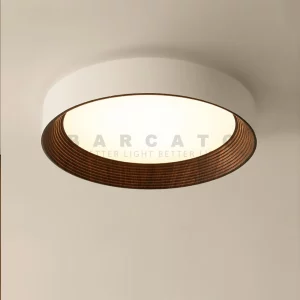 Plafonnier LED en bois naturel design nordique minimaliste luminaire décoratif salon chambre éclairage chaleureux économique élégant Plafonnier LED en bois naturel design nordique minimaliste luminaire décoratif salon chambre éclairage chaleureux économique élégant
