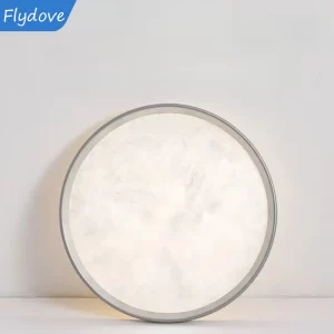Plafonnier moderne minimaliste design épuré éclairage doux salon chambre cuisine bureau led lumière uniforme décoration intérieure élégante économique