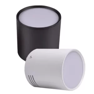 Plafonnier LED cylindrique moderne design minimaliste lumière diffuse intérieur salon chambre cuisine bureau éclairage économique