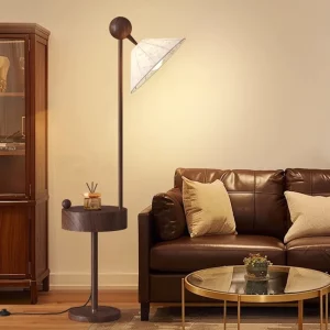 Lampadaire LED bois design scandinave modern style nordique éclairage chaleureux chambre salon déco élégante économie d’énergie Lampadaire LED bois design scandinave modern style nordique éclairage chaleureux chambre salon déco élégante économie d’énergie