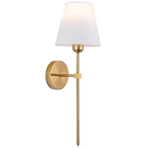 Applique murale tissu style industriel américain abat-jour rétro chambre à coucher luminaire décoratif élégant économie d’énergie Applique murale tissu style industriel américain abat-jour rétro chambre à coucher luminaire décoratif élégant économie d’énergie