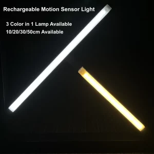 Barre lumineuse LED sans fil capteur de mouvement lumière placard lampe de nuit cuisine chambre détecteur lumière armoire escalier rétro-éclairage Barre lumineuse LED sans fil capteur de mouvement lumière placard lampe de nuit cuisine chambre détecteur lumière armoire escalier rétro-éclairage