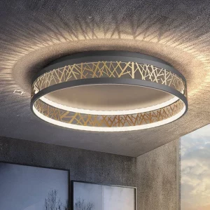 Plafonnier LED métal ajouré design nordique moderne luminaire décoratif chambre salon éclairage réglable économique élégant Plafonnier LED métal ajouré design nordique moderne luminaire décoratif chambre salon éclairage réglable économique élégant