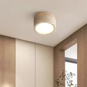 Plafonnier béton design minimaliste contemporain éclairage LED salon chambre cuisine bureau lumière douce élégance industrielle moderne Plafonnier béton design minimaliste contemporain éclairage LED salon chambre cuisine bureau lumière douce élégance industrielle moderne