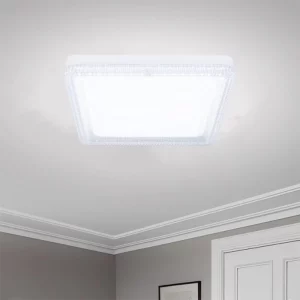 Plafonnier LED ultra-mince carré design moderne éclairage chaleureux décoration maison chambre salon économique élégant Plafonnier LED ultra-mince carré design moderne éclairage chaleureux décoration maison chambre salon économique élégant
