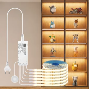 Plafonnier LED en bois pénétrable intelligent 320 diodes/m lumière blanche chaude/neutre éclairage cuisine rétro-éclairage économie d’énergie design moderne Plafonnier LED en bois pénétrable intelligent 320 diodes/m lumière blanche chaude/neutre éclairage cuisine rétro-éclairage économie d’énergie design moderne