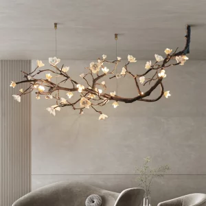 Suspension luminaire bois métal design organique LED lumière chaleureuse salon salle à manger élégance naturelle économique Suspension luminaire bois métal design organique LED lumière chaleureuse salon salle à manger élégance naturelle économique