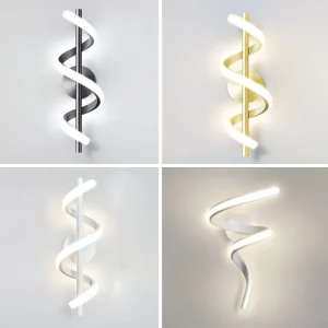 Applique murale LED moderne design épuré noir blanc doré lumière douce salon chambre cuisine salle à manger éclairage intérieur élégant économie d’énergie Applique murale LED moderne design épuré noir blanc doré lumière douce salon chambre cuisine salle à manger éclairage intérieur élégant économie d’énergie