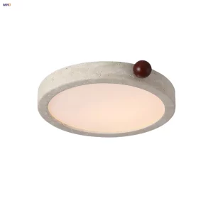 Plafonnier LED bois naturel design scandinave nordique moderne chambre salon éclairage chaleureux économique élégant