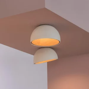 Plafonnier LED bois naturel design scandinave nordique moderne chambre salon éclairage chaleureux économique élégant