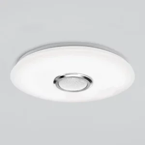 Plafonnier LED moderne design minimaliste éclairage RVB Bluetooth chambre salon intérieur高頻率高品質音響系統 économique élégant