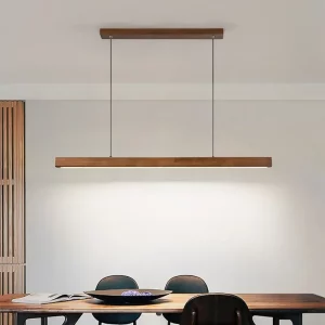 Suspension en bois naturel design scandinave moderne éclairage chaleureux économie d’énergie luminaire élégant salle à manger cuisine Suspension en bois naturel design scandinave moderne éclairage chaleureux économie d’énergie luminaire élégant salle à manger cuisine