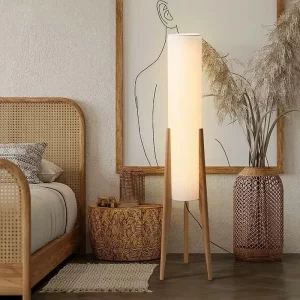 Lampe Autoportante Nordique en Bois Massif Design Scandinave Minimaliste pour Salon Chambre Éclairage Chaleureux Économique Élégant Lampe Autoportante Nordique en Bois Massif Design Scandinave Minimaliste pour Salon Chambre Éclairage Chaleureux Économique Élégant