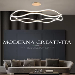 Plafonnier LED suspendu design moderne minimaliste style nordique éclairage intérieur salon chambre salle à manger lumière chaleureuse économies d’énergie élégance intemporelle Plafonnier LED suspendu design moderne minimaliste style nordique éclairage intérieur salon chambre salle à manger lumière chaleureuse économies d’énergie élégance intemporelle