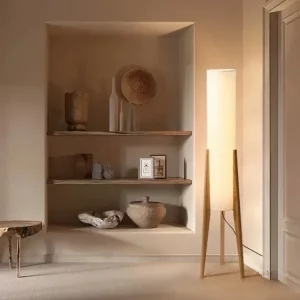 Lampadaire bois massif design scandinave éclairage d’ambiance moderne salon chambre épuré lumière chaleureuse élégance naturelle économie d’énergie Lampadaire bois massif design scandinave éclairage d’ambiance moderne salon chambre épuré lumière chaleureuse élégance naturelle économie d’énergie