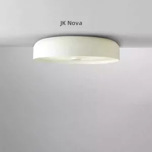 Plafonnier métal design moderne minimaliste style nordique lumière ronde salon chambre bureau éclairage intérieur élégant économique