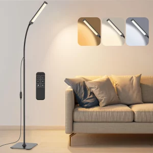 Lampadaire LED bois naturel design scandinave nordique moderne éclairage chaleureux économique élégant salon chambre Lampadaire LED bois naturel design scandinave nordique moderne éclairage chaleureux économique élégant salon chambre