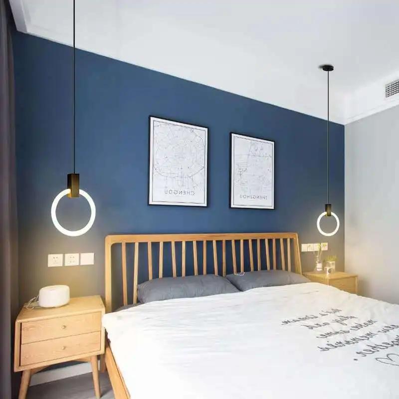 Plafonnier LED en bois naturel design scandinave moderne pour salon chambre éclairage chaleureux économique élégant
