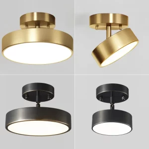 Plafonnier LED moderne rotatif design scandinave éclairage chaleureux économique chambre salon restaurant Plafonnier LED moderne rotatif design scandinave éclairage chaleureux économique chambre salon restaurant